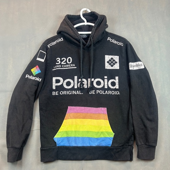 Polaroid Graphic Hoodie Womens Small - Picture 1 of 10